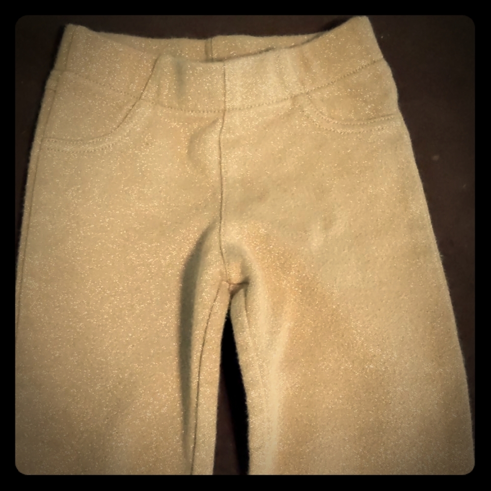 Girls sparkly leggings
